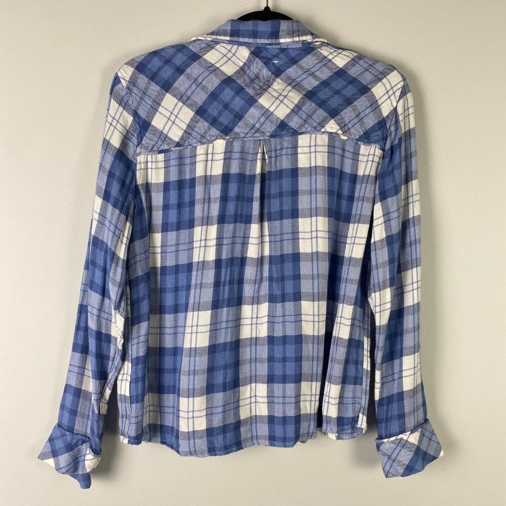 Rails Clara Flannel Button Front Pajama Shirt Siz… - image 6